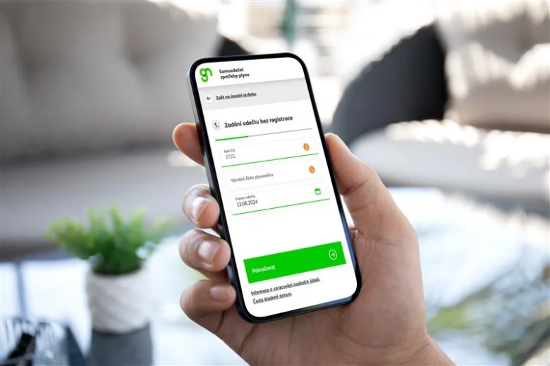 Mobilní aplikace pro odečet plynoměru v domácnosti