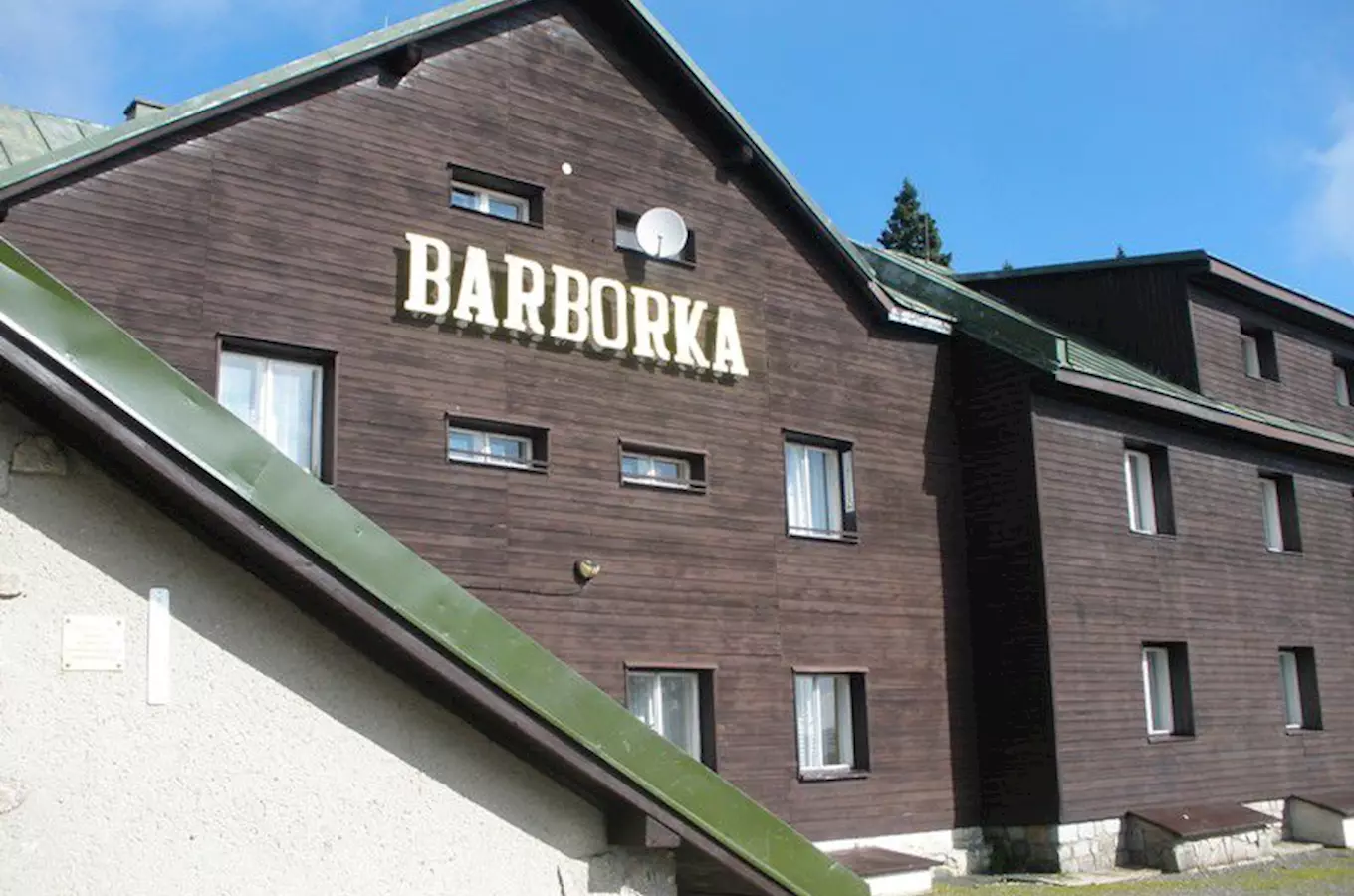 Chata Barborka u Pradědu v Jeseníkách na snímku.