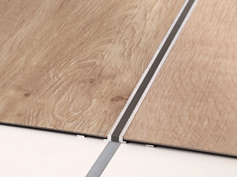 Floor transition strip detail