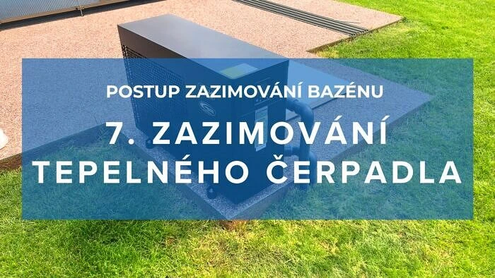 Zazimování tepelného čerpadla pro bazén krok za krokem