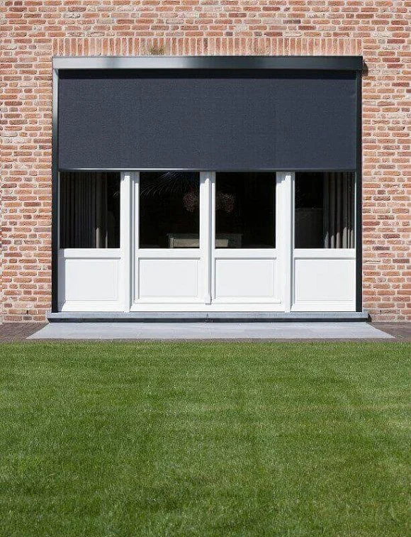 Awning on window frame